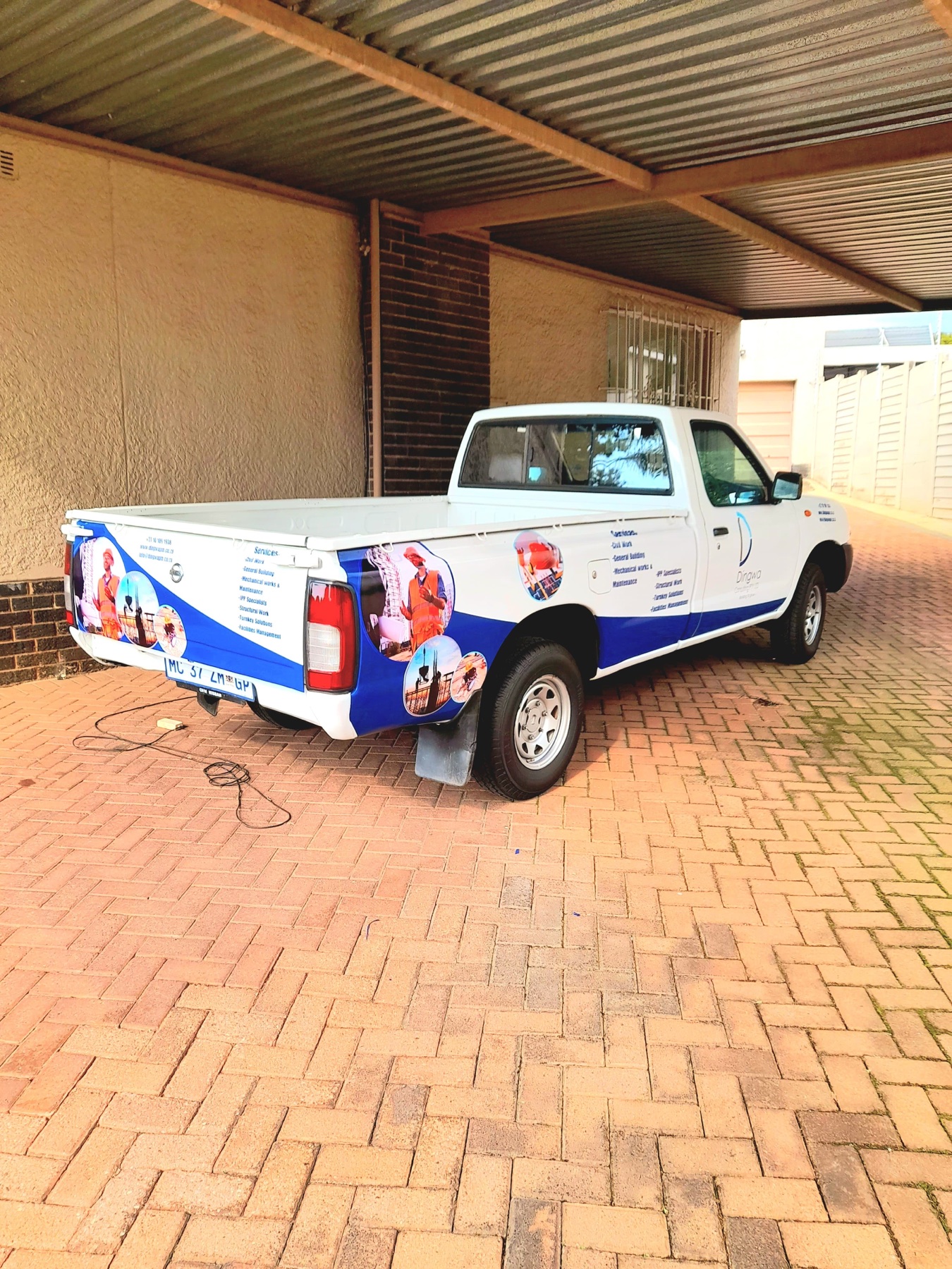 Dingwa Bakkie Branding project by Xikalichani Branding