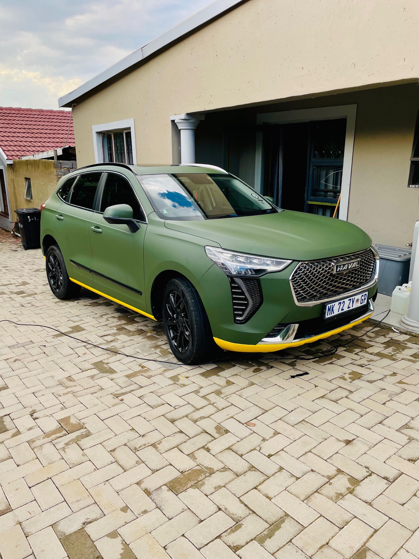 Haval Satin Green Wrap project by Xikalichani Branding
