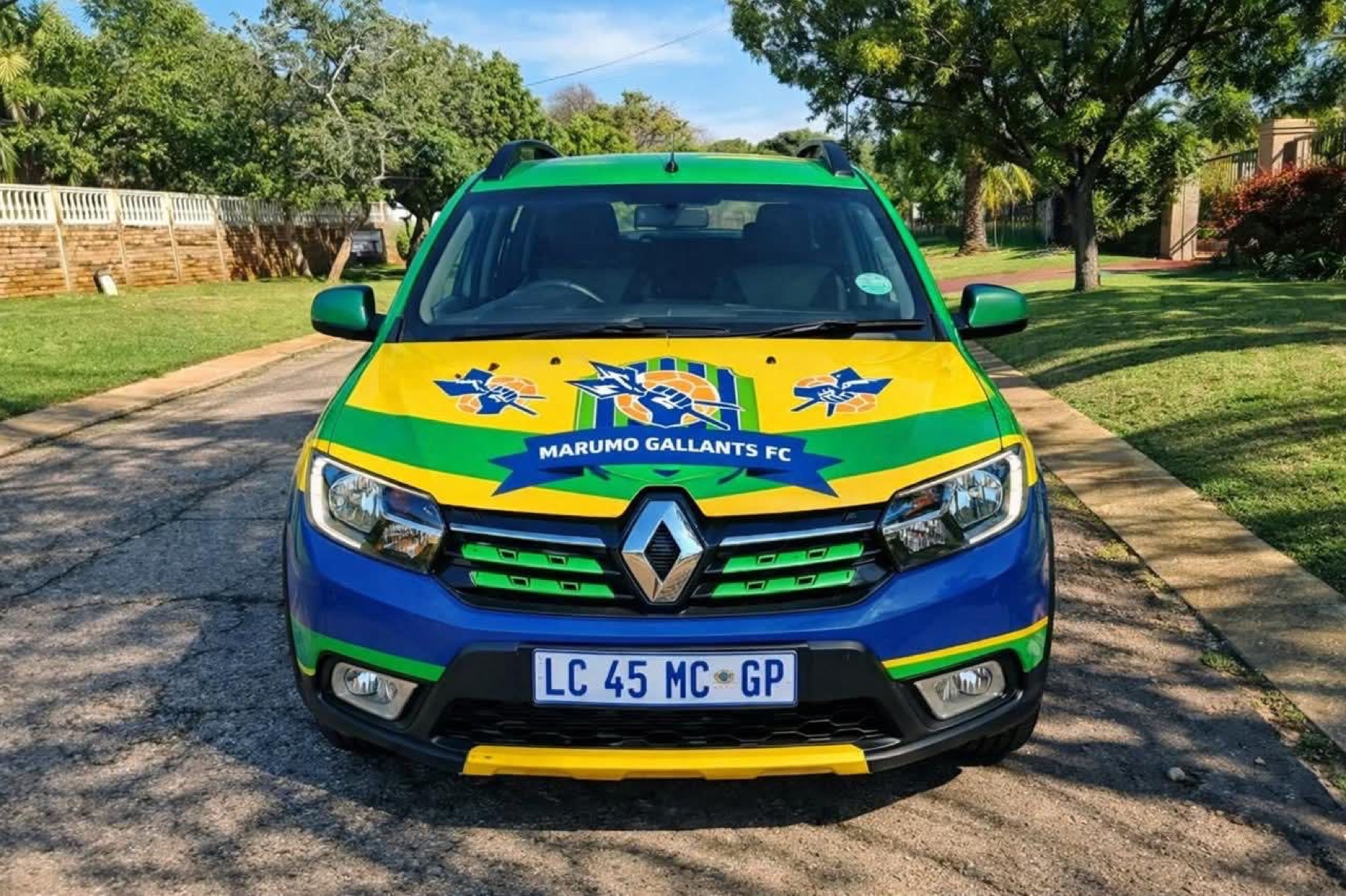 Marumo Gallants Front Finish project by Xikalichani Branding