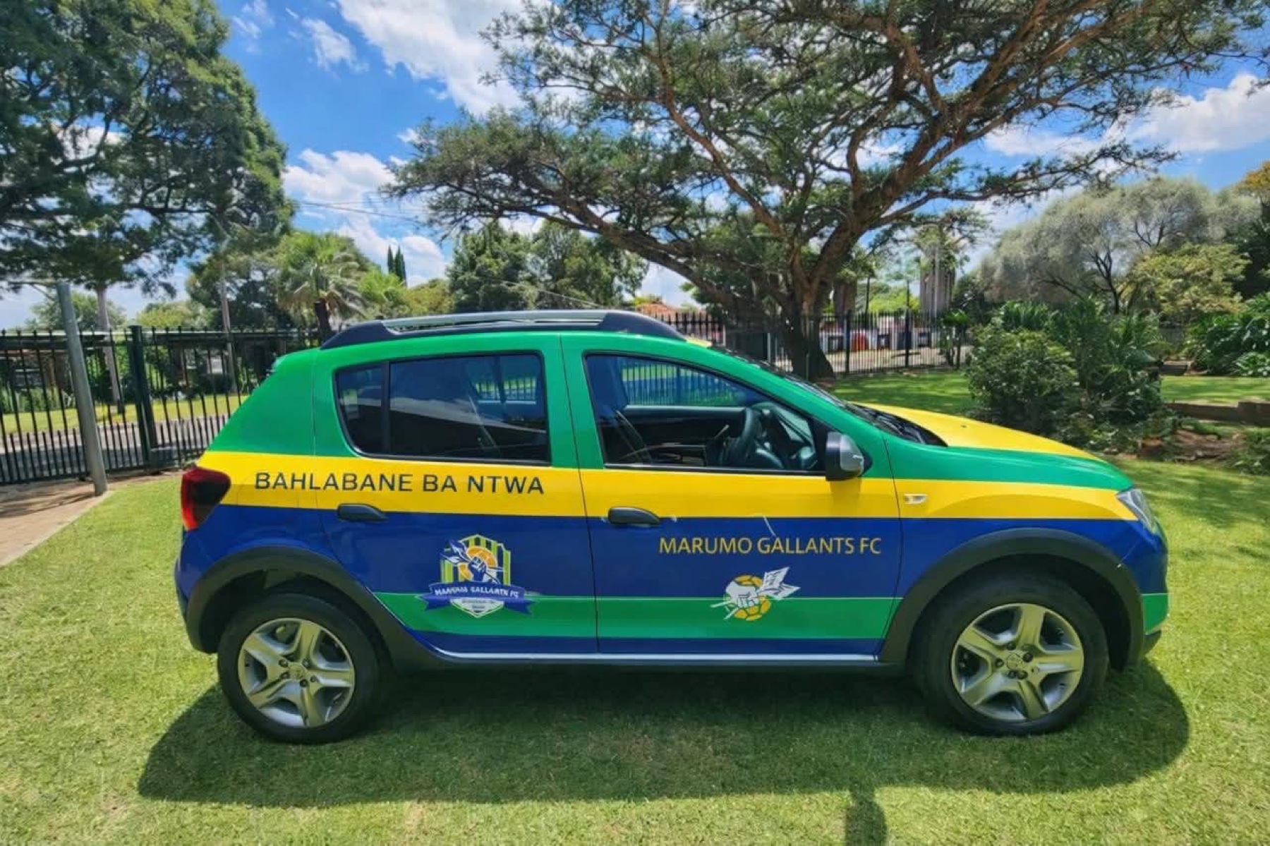 Marumo Gallants FC Wrap project by Xikalichani Branding
