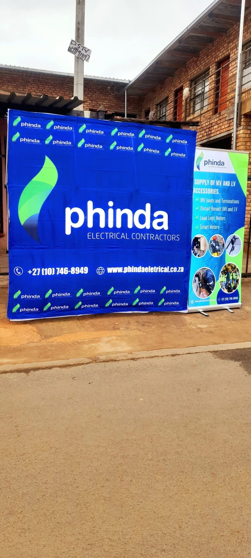 Phinda Backdrop Branding project by Xikalichani Branding